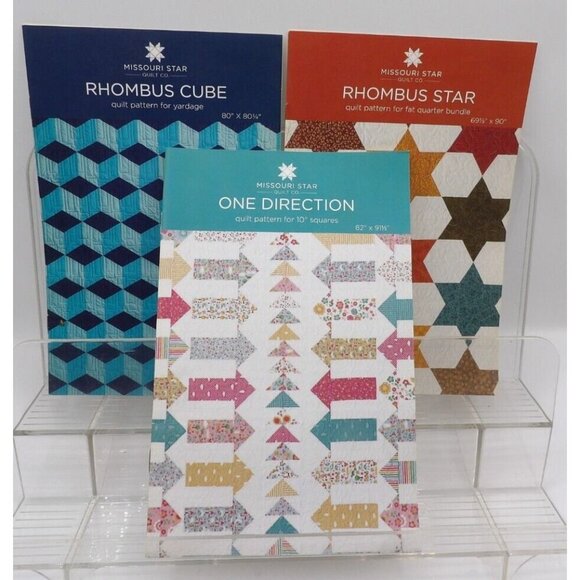 Missouri Star Quilt Pattern Booklets Lot of 3 - Picture 1 of 2